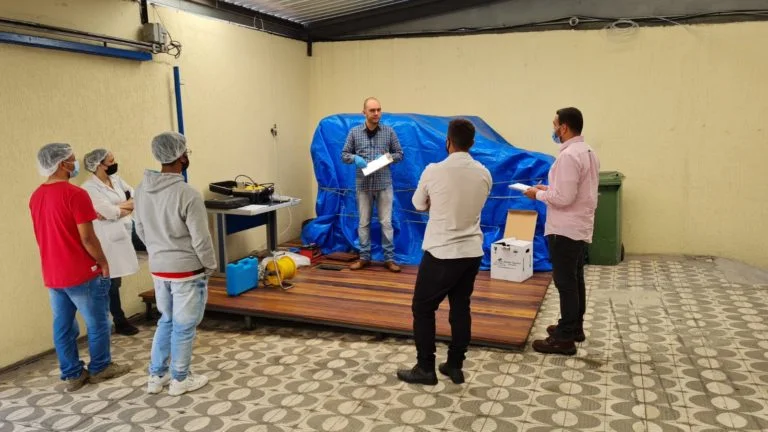 Treinamento Externo Baixa Vazão (BVZ) no parceiro Sauber System