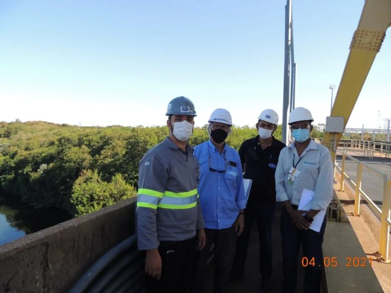 Visita Técnica eclusa Barragem 